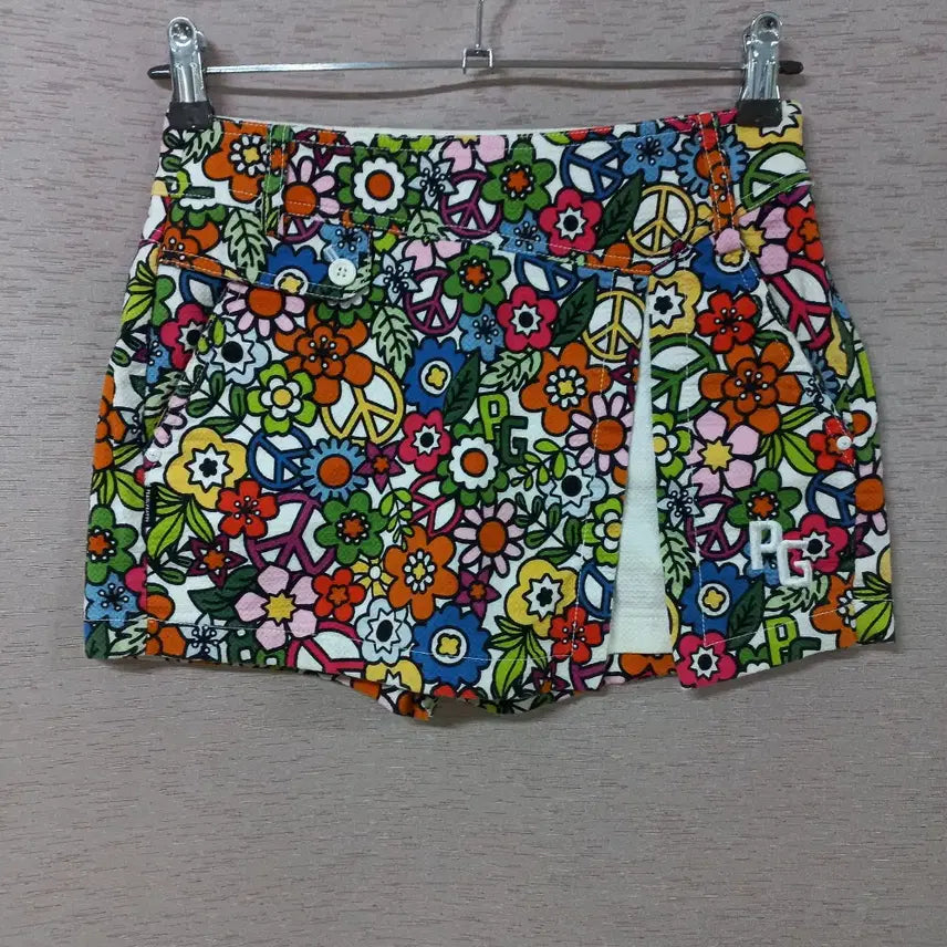 [BUNJANG] Pari Gats Pattern Shorts Women's / B8-5/파리게이츠 패턴 반바지 여성