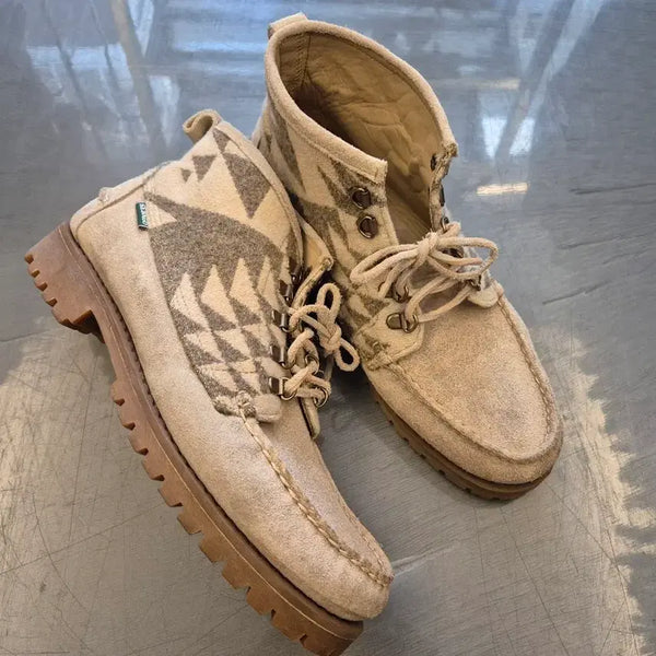 [BUNJANG] Sebago x Pendleton Suede Mid Boots / 280>세바고x펜들턴 스웨이드 미드 부츠