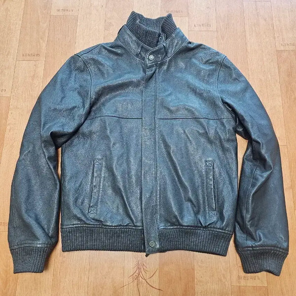 [BUNJANG] Givenchy Men's Goat Leather Blouson Jacket Size 50 / 지방시 남성 염소 가죽 블루종 자켓 50