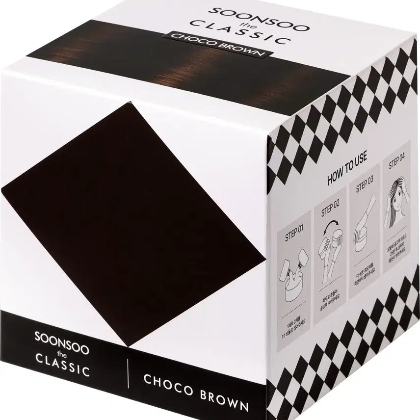 [BUNJANG] Soonsoo The Classic Choco Brown Hair Dye / 순수 더 클래식 초코 브라운 염색약
