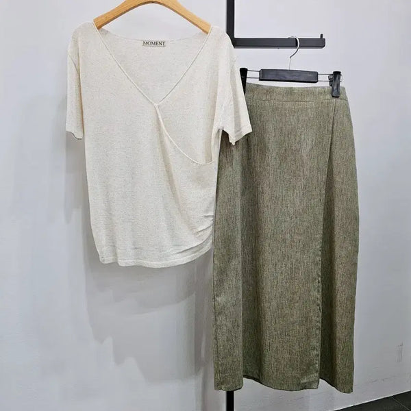[BUNJANG] Knit and Skirt Set / 새제품 니트+스커트세트 (개별구매가능)