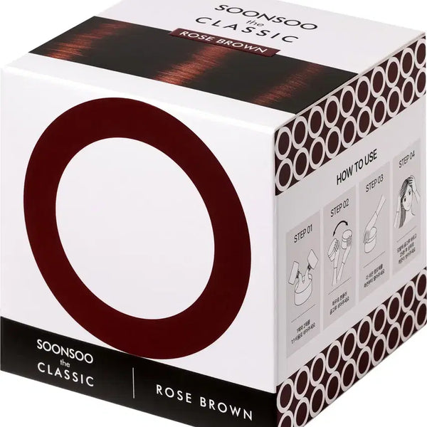 [BUNJANG] Soonsu The Classic Rose Brown Hair Dye / 순수 더 클래식 로즈 브라운 염색약