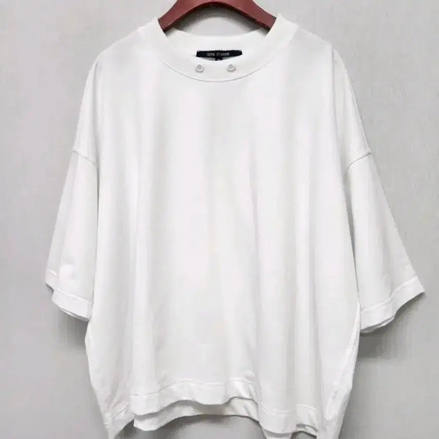 [BUNJANG] Sofie D'Hoore 21'SS Women's Special Satin Band Top Sweatshirt / 소피드후레 21'SS 여성 특새틴 밴드탑 스웨트셔츠