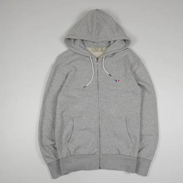 [BUNJANG] Maison Kitsuné Tricolor Fox Hoodie Zip-up Size S / 메종키츠네 트리컬러 폭스 후드집업 [S]
