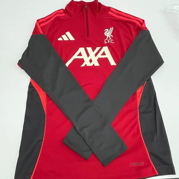 [BUNJANG] Adidas Liverpool FC Tiro 25 Competition Training Top Long Sleeve Soccer Jersey Strawberry Red (Non-Marking JP Size) / 아디다스 리버풀 FC 티로 25 컴피티션 트레이닝 탑 긴팔 축구 유니폼 트레닝복 스트로베리 레드 JP 사이즈 (논 마킹 버전)