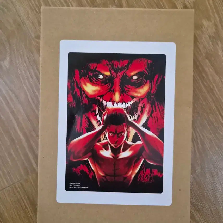[BUNJANG] Attack on Titan Volume 34 Limited Edition Honto Acrylic Art (50 pcs) / 50개 한정 발매) 진격의거인 34권 완결기념 honto 아크릴 아트