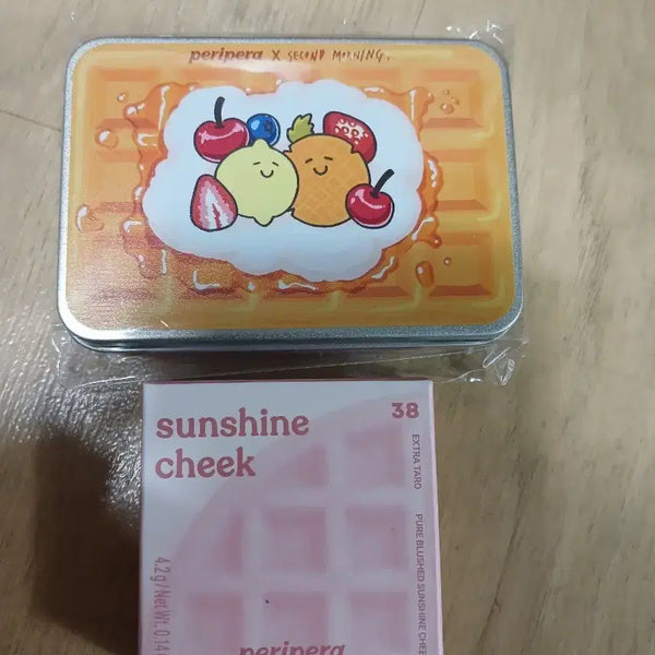 [BUNJANG] Peripera Sunshine Cheek Taro & Waffle Tint Case Set / 급처분)새제품 페리페라 션샤인치크 타로추가해 페리페라 와플 틴케이스무료드립니다