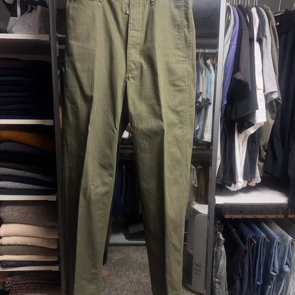 [BUNJANG] Anatomica Chino II Khaki 32 / 아나토미카 치노2 카키 32(hbt)
