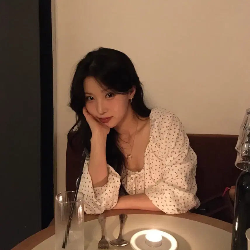 [BUNJANG] Shop AOB Rosy Blouse White / 샵에오브 로지블라우스