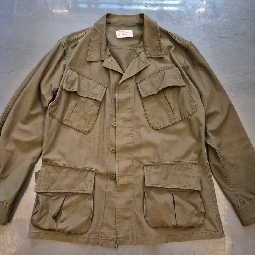 [BUNJANG] Nonstock Ripstop Jungle Fatigue Jacket / L~XL>논스탁 립스탑 정글 퍼티그 자켓