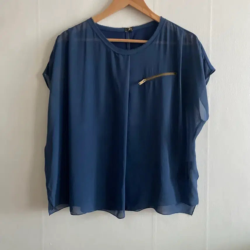 [BUNJANG] Time Silk Blouse / 한섬 타임 실크 블라우스