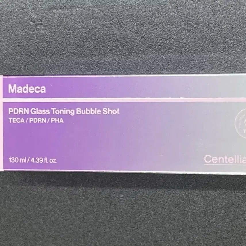 [BUNJANG] Madeca PDRN Glass Toning Bubble Shot 130ml / 마데카 PDRN 글라스 토닝 버블샷 130ml