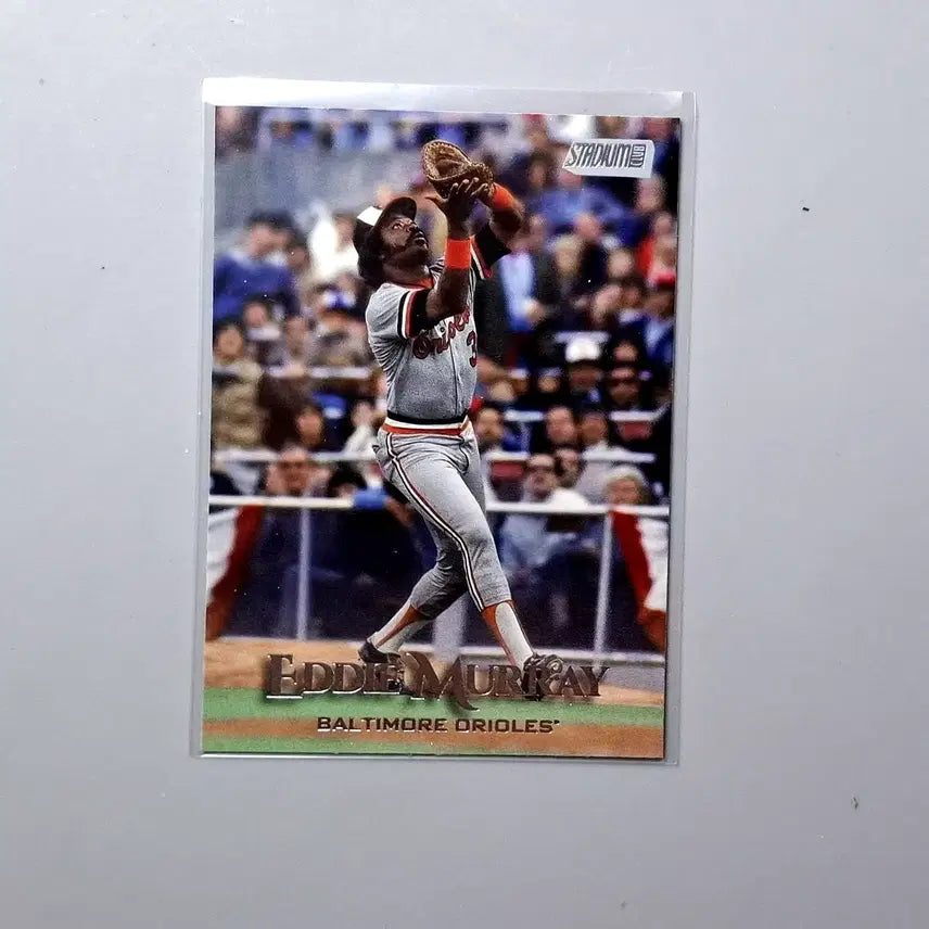 [BUNJANG] MLB Eddie Murphy Baltimore Orioles Topps Stadium Club Card / MLB 에디 머피 레전드 볼티모어 오리올스 탑스 스타디움 클럽
