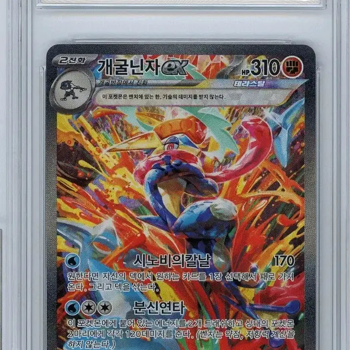[BUNJANG] Pokemon Card Greninja EX SAR BRG9 / 포켓몬카드 개굴닌자 SAR BRG9 팝니다