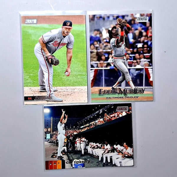 [BUNJANG] MLB Baltimore Stadium Club Tops 3-Card Bundle / MLB 볼티모어 3장 묶음 스타디움클럽 탑스