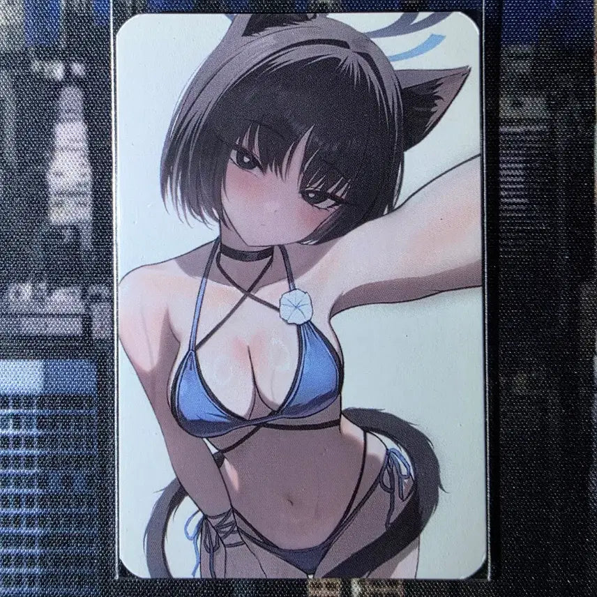 [BUNJANG] Blue Archive Swimsuit Kikyo Double-Sided Photocard / 블루 아카이브 수영복 키쿄 양면 포토카드 판매합니다