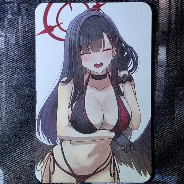 [BUNJANG] Blue Archive Swimsuit Ichika Double-Sided Photocard / 블루 아카이브 수영복 이치카 양면 포토카드 판매합니다