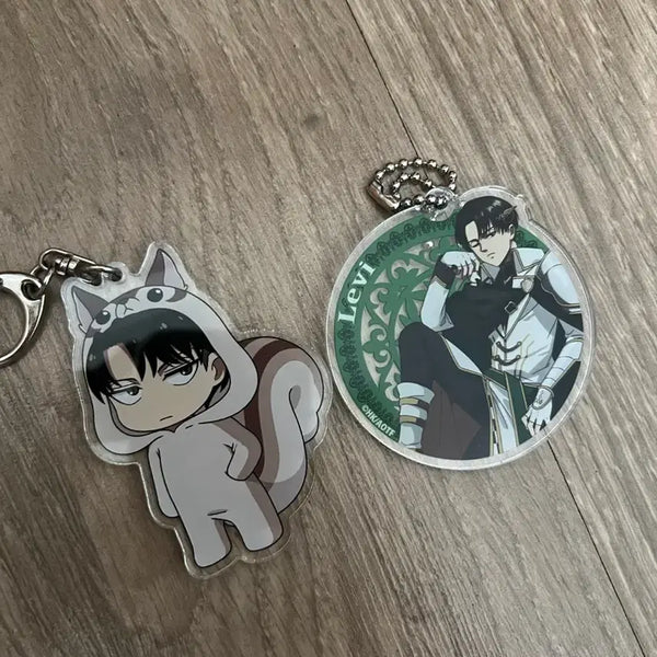 [BUNJANG] Attack on Titan Levi Acrylic Keychain / 진격거인 리바이 아크릴 키링