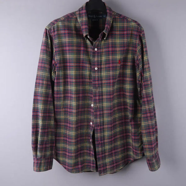 [BUNJANG] Polo Ralph Lauren Madras Check Shirt (L) / 폴로 랄프로렌 마드라스 체크 셔츠 (L)