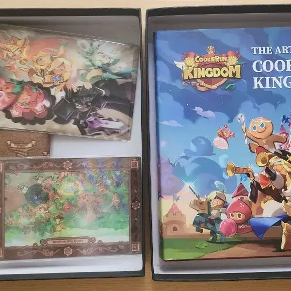[BUNJANG] Cookierun Kingdom Limited Edition Artbook Set / 쿠키런 킹덤 아트북 한정판 세트
