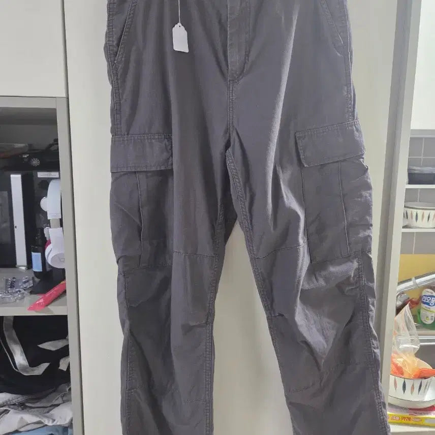 [BUNJANG] Carhartt Cargo Pants Grey / 칼하트 카고 바지 그레이