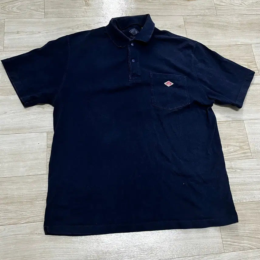[BUNJANG] Dan ton Polo Shirt Navy / 단톤 폴로셔츠 44 단톤 카라티