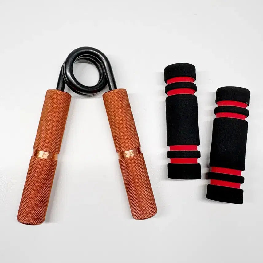 [BUNJANG] Bateez Rainbow Hand Grip Strengthener Set (Orange, Purple) - 2 pcs / 바티즈 레인보우 악력기 2개 (오렌지, 퍼플)