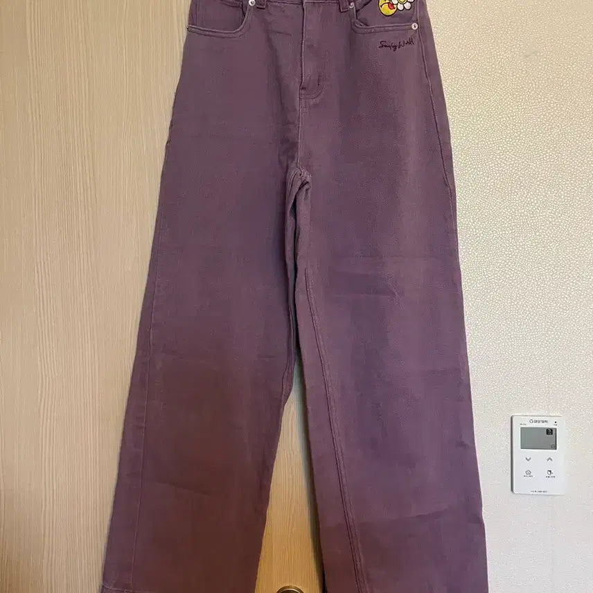 [BUNJANG] Deliccent Lavender Wide Denim Pants / 26-27 사랑스러운 무신사 Deliccent 라벤더 와이드 데님 팬츠 (J8)