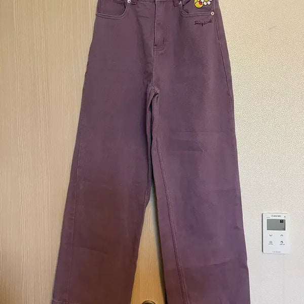 [BUNJANG] Deliccent Lavender Wide Denim Pants / 26-27 사랑스러운 무신사 Deliccent 라벤더 와이드 데님 팬츠 (J8)