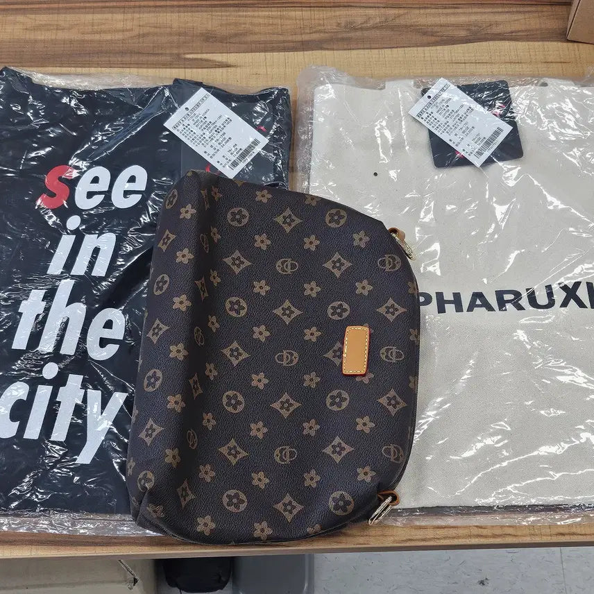 [BUNJANG] Eco Bag Set of 2 / 에코백 2개 새상품