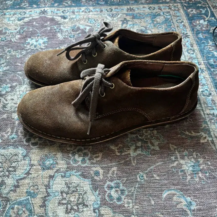 [BUNJANG] Clarks Derby Suede Shoes Brown 275 / 클락스 더비 275
