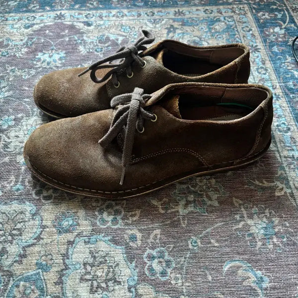 [BUNJANG] Clarks Derby Suede Shoes Brown 275 / 클락스 더비 275