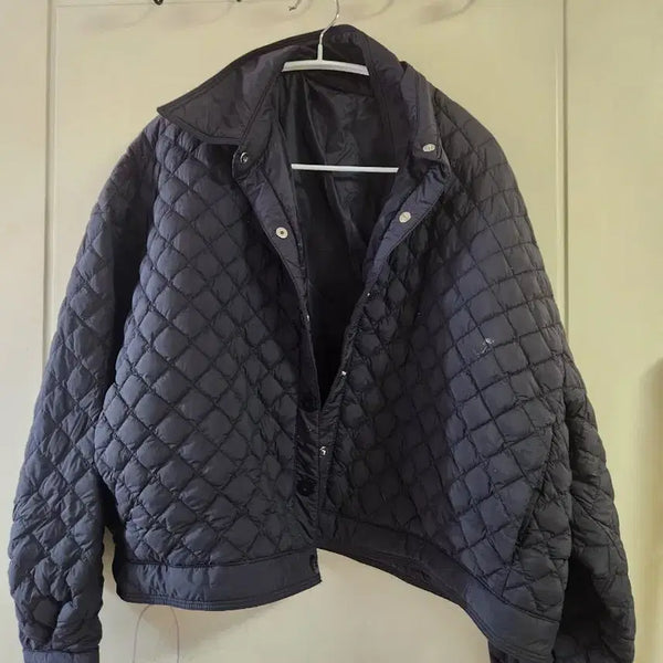 [BUNJANG] Quilting Jacket Black / 퀼팅 자켓 블랙
