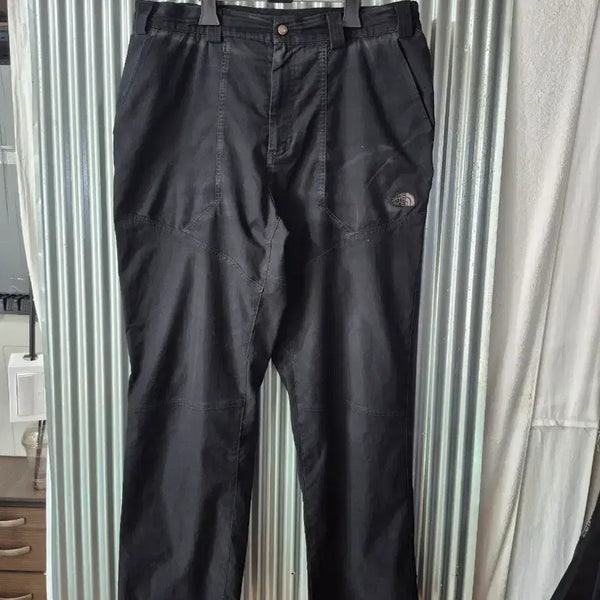 [BUNJANG] The North Face Men's Black Cotton Pants / 노스페이스 남성 블랙 팬츠