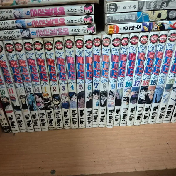 [BUNJANG] Bleach Complete Manga Set Volumes 1-23 / 블리치 1-23권 일괄 판매