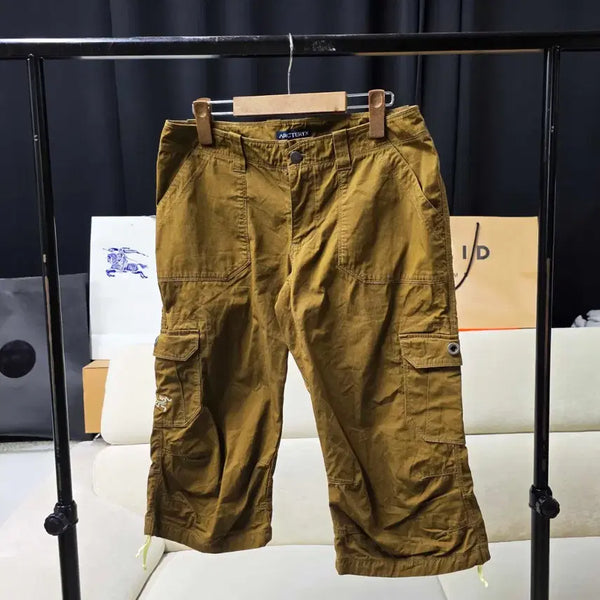 [BUNJANG] Arc'teryx Women's 3/4 Length Pants Khaki / 여자 아크테릭스 7부바지