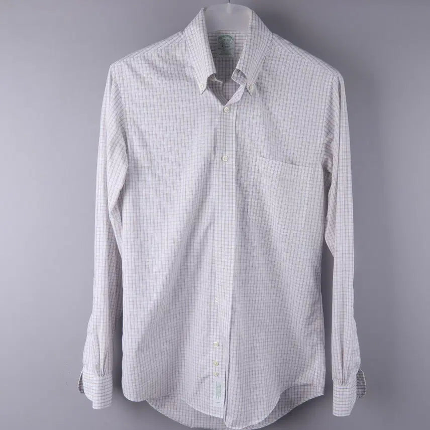 [BUNJANG] Brooks Brothers Classic Fit Button-Down Dress Shirt / 브룩스 브라더스 클래식핏 버튼다운 드레스 셔츠 (슬림95)