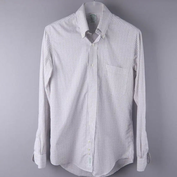 [BUNJANG] Brooks Brothers Classic Fit Button-Down Dress Shirt / 브룩스 브라더스 클래식핏 버튼다운 드레스 셔츠 (슬림95)