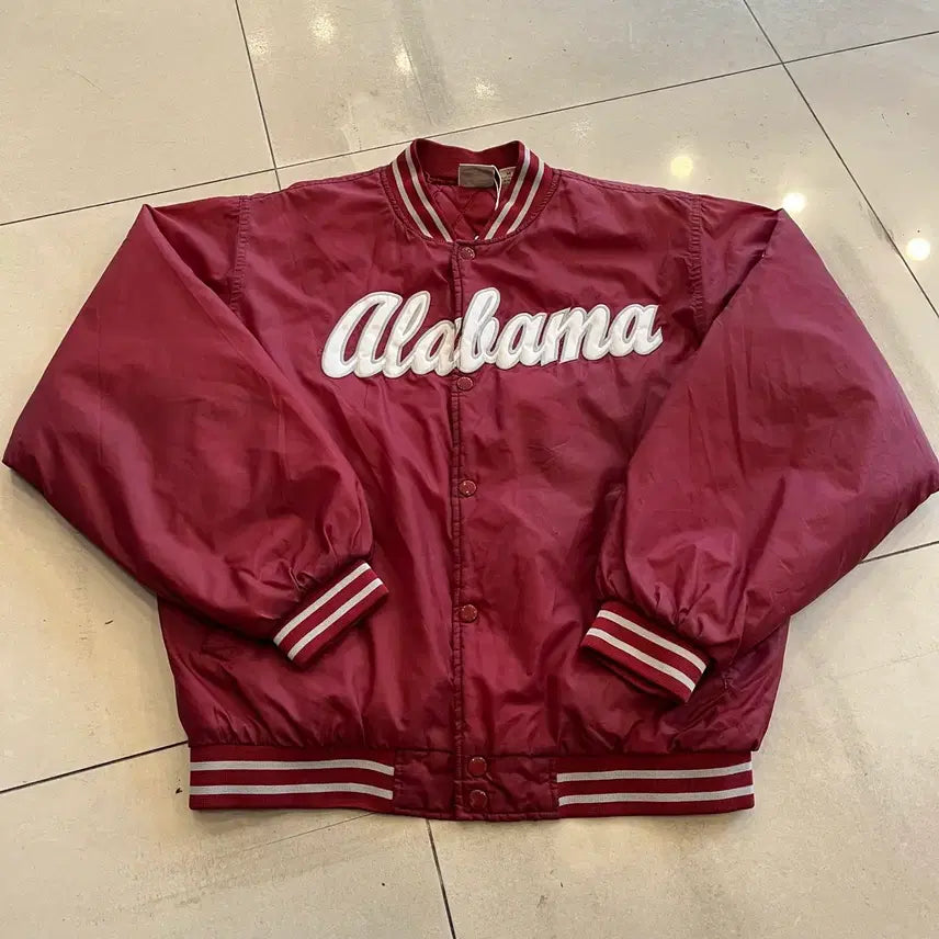 [BUNJANG] Red Oak Crimson Tide Varsity Jacket 90s M/95 / Red Oak 90s 크림슨 타이드 바시티 자켓 M/95