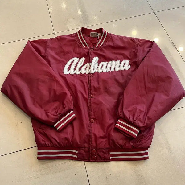 [BUNJANG] Red Oak Crimson Tide Varsity Jacket 90s M/95 / Red Oak 90s 크림슨 타이드 바시티 자켓 M/95