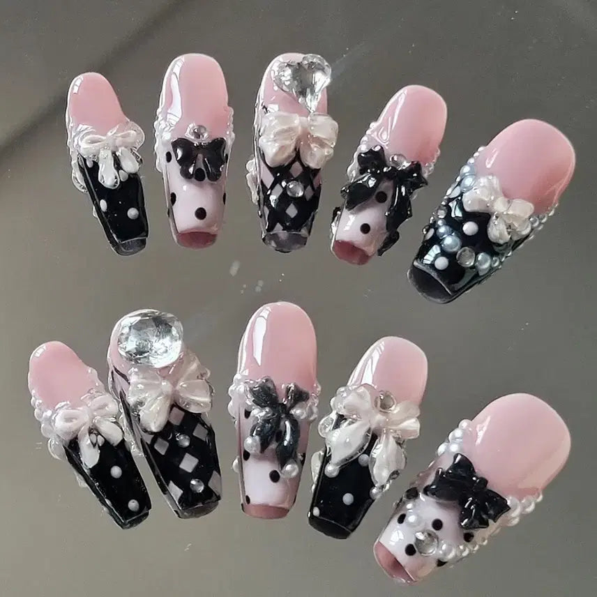 [BUNJANG] Handmade Nail Tips / 수제네일팁 지뢰계