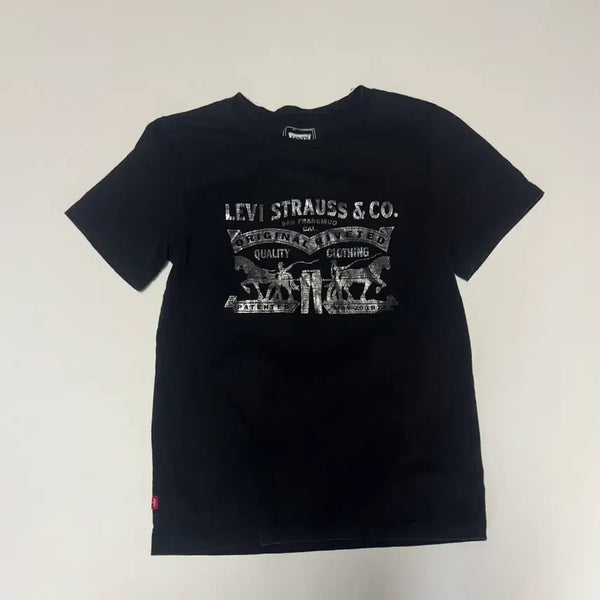 [BUNJANG] Levi's Vintage Two Horse Funky Short Sleeve T-Shirt Size S / 희귀!! 여성 리바이스 빈티지 투 홀스 펑키 반팔 티셔츠 160 S