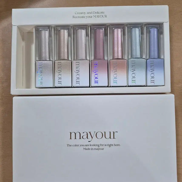 [BUNJANG] Mayuair Silhouette Magnetic Gel 7-Piece Set / 메이유어 실루엣 자석젤 7개