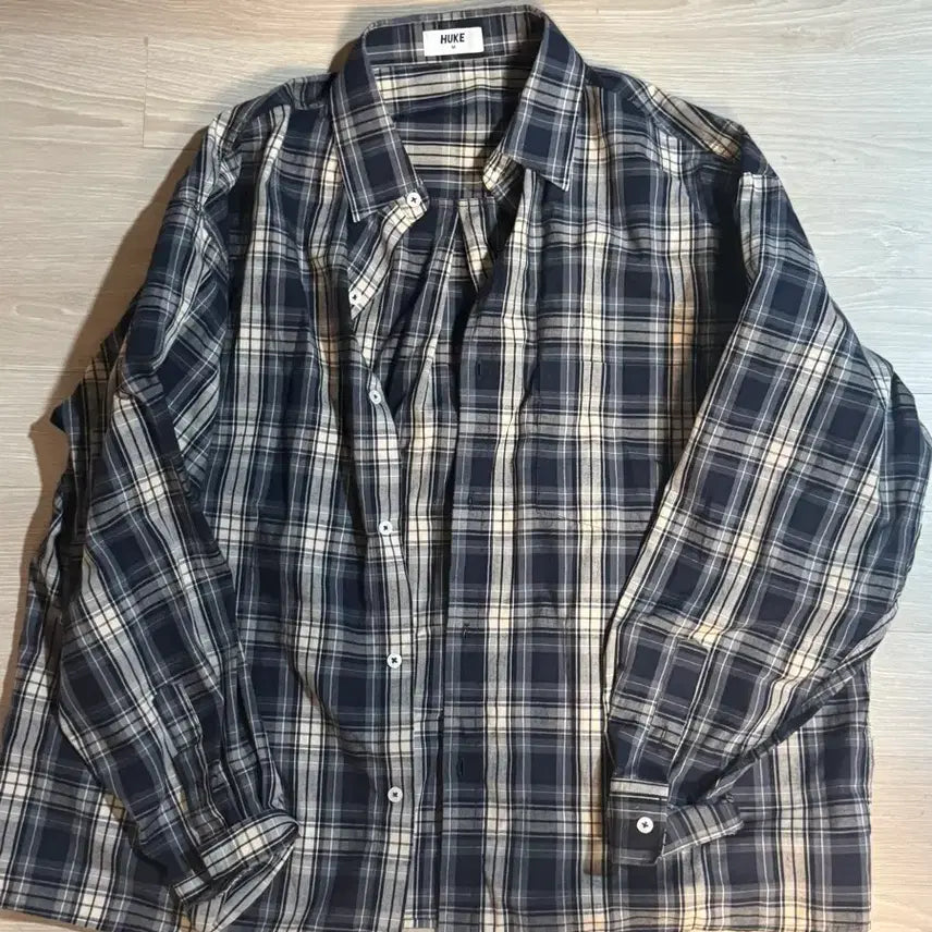 [BUNJANG] Classic Check Pattern Men's Shirt / 체크셔츠