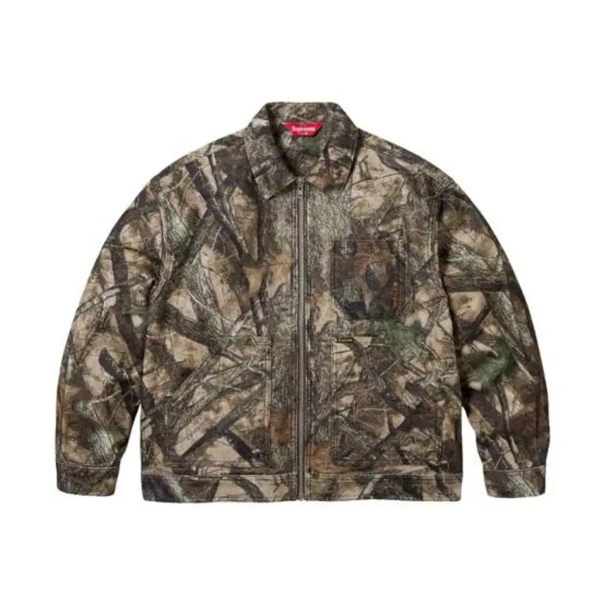 [BUNJANG] Supreme Realtree Moleskin Work Jacket XL / 슈프림 리얼트리 몰스킨 자켓