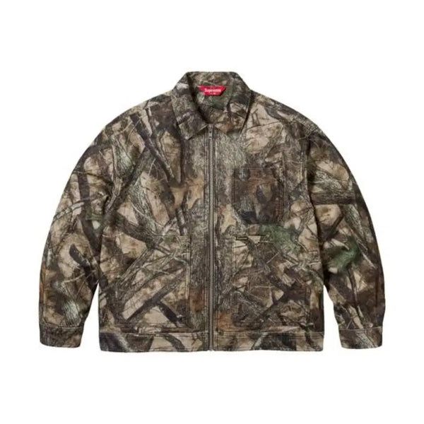 [BUNJANG] Supreme Realtree Moleskin Work Jacket XL / 슈프림 리얼트리 몰스킨 자켓