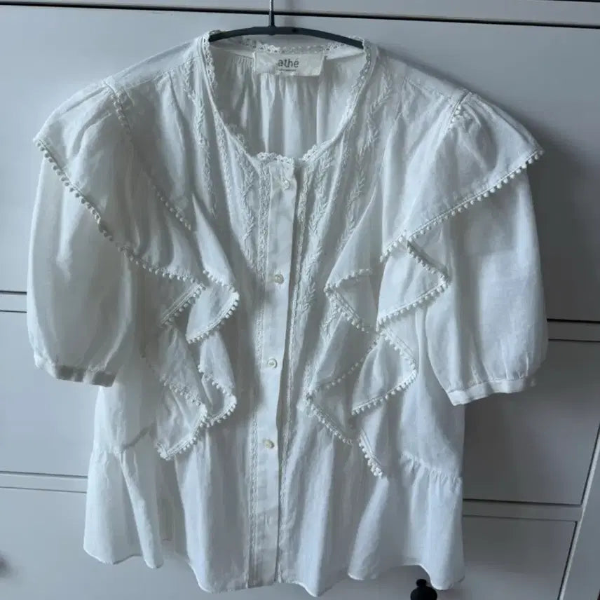 [BUNJANG] Atelier Vanessa Bruno Shirring Detail Blouse / 아떼 바네사브루노 블라우스