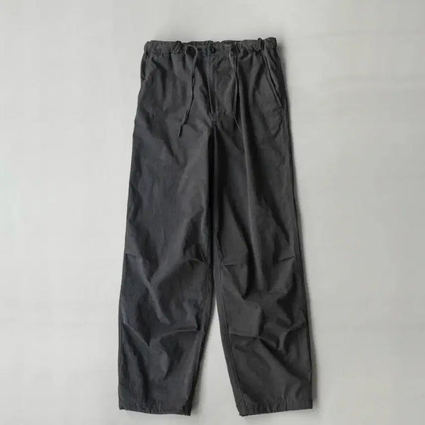 [BUNJANG] M 26ss Cotton Slub Flight Pants Charcoal / [M] 26ss 고낙 코튼 슬럽 플라이트 팬츠 차콜 cotton slub flight pants
