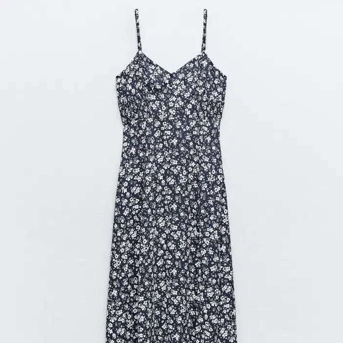 [BUNJANG] ZARA Floral Pattern Midi Dress L New / 자라 플로럴 패턴 미디원피스 L 새상품