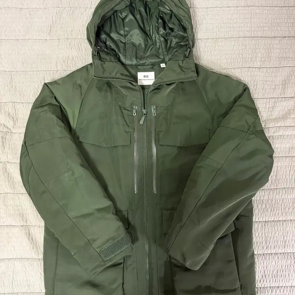 [BUNJANG] Uniqlo x White Mountaineering Parka Dark Green M / 유니클로 x 화이트 마운티니어링 파카 다크 그린 M